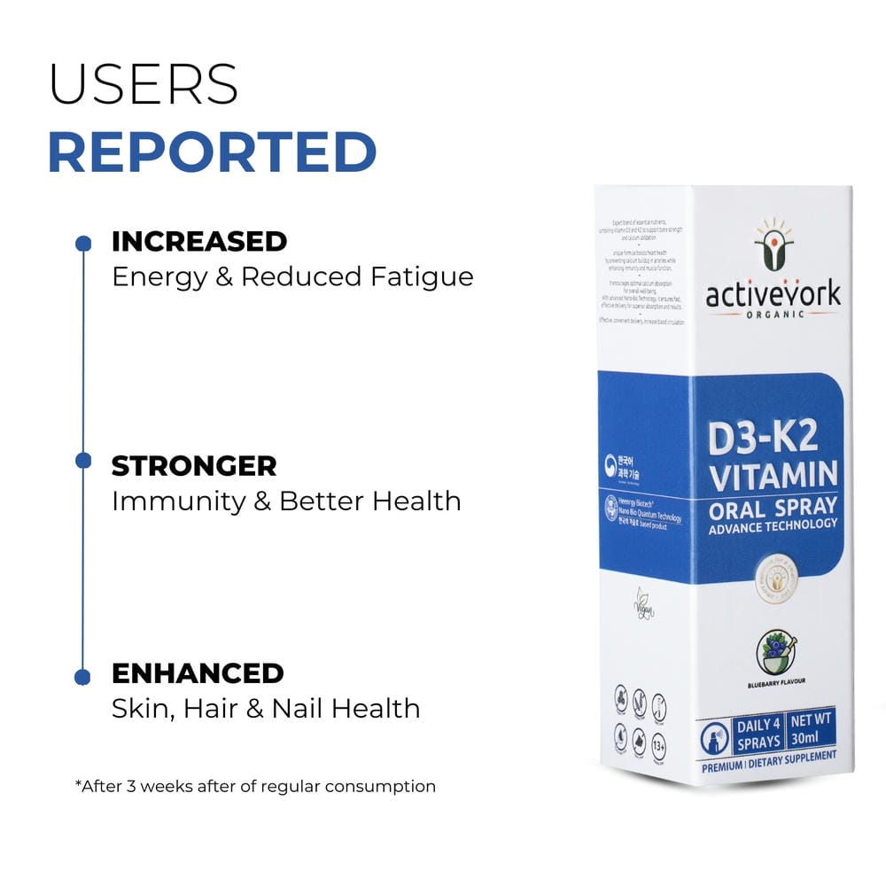 VITAMIN D3 + K2 Oral Spray