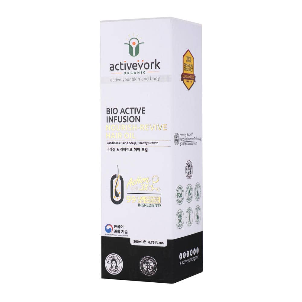 BIO ACTIVE INFUSION - NOURISH & REVIVE HAIR OIL