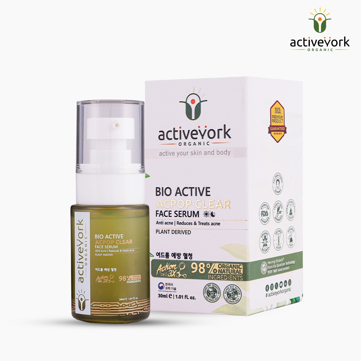 BIO ACTIVE ACPOP CLEAR FACE SERUM