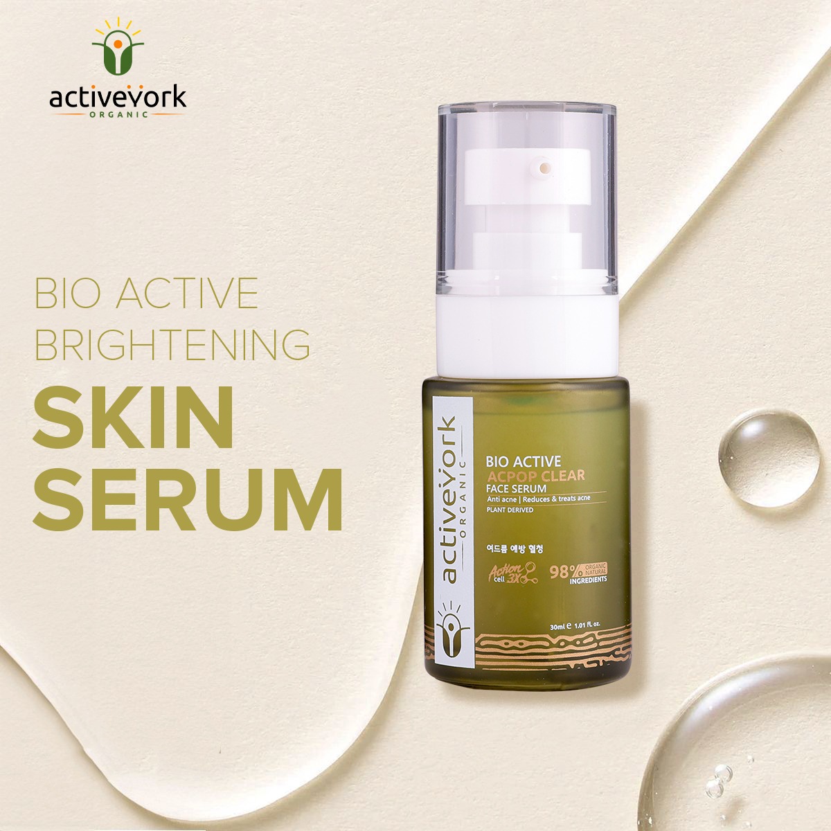 BIO ACTIVE ACPOP CLEAR FACE SERUM
